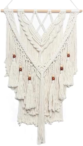 JONKASIPA Macrame Woven Wall Hanging, Bohemian Home Decor by Unknown