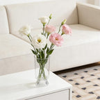 12 Pcs Bulk Small Clear Container for Flowers, Clear Acrylic Vase for Flowers, Plastic Vases for Flowers, Modern Art Vases for Home Decor Desktops Bedroom Living Room Wedding House Warming Gifts - Image 6