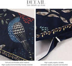 patdrea French Velvet Throw Pillow Cover,Set of 2,18"x18"-Doodle A - Image 5