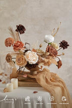 Ling's moment Artificial Wedding Fall Flowers Grand Combo, Boho & Sepia - Image 2