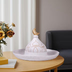 Ramadan Eid Home Decorations for Home 2025 Gold and White Mosque Tower Islamic Eid Mubarak decore - Image 7