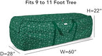 Covermates Christmas Tree Storage Bag, Green Snowflake - Image 3