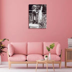 Funny Laundry Room Wall Art-Vintage Children Doing Laundry Print Old Photography,Children Hanging Laundry Picture,Laundry Day Poster,Vintage Bathroom Farmhouse Laundry Room Decor12x16inch Framed Art - Image 3