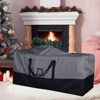 Christmas Tree Storage Bag, 9 ft, 600D Oxford, GRAY & BLACK - Image 3