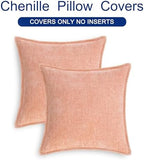 CaliTime Decorative Couch Throw Pillow Covers 22 X 22 Inches Dusty Pink - Image 6