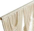 LISRRZHEN Large Macrame Wall Hanging - Boho Nordic Geometric Woven Tapestry, Handcrafted Cotton Wall Decor for Living Room Bedroom Entryway Apartment - Image 7