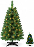 XXYYZZ 3FT Pre-lit Artificial Christmas Tree with 50 LED Lights （11 Modes） by XXYYZZ