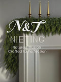 18pcs 9Ft Christmas Cedar Garland by NTNIETING