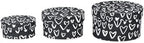 Sarah's Hat Boxes – White Heart Decorative Gift Box Set of 3 | Elegant Reusable Storage Boxes for Gifts, Keepsakes, Jewelry, or Special Items | Unique Printed Design - Image 3