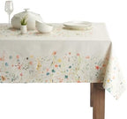 Maison d' Hermine Table Cloth Rectangle Table Reusable 100% Cotton 70"x108" by MaisondHermine