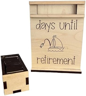 Wood Countdowns (Retirement Fishing) by MadeByRAndR