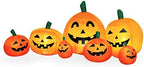 Halloween Inflatable Pumpkins Yard Decoration Lighted Blow Up Halloween Garden Lawn Decor 8 Feet - Image 2