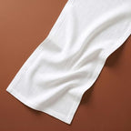Solino Home 100% Linen Dining Table Runner White Woven, Fete 14 x 72 in - Image 5