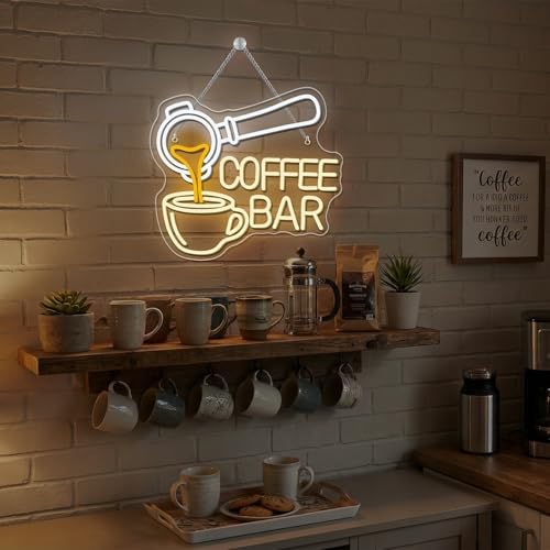 Coffee Neon Sign LED Coffee Bar Night Wall Light Decoration for Cafe Shop - Image 6