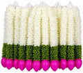 Hanging Flower Decoration|Puja Decoration Items 14 INCHES, Pack 10 by Unknown