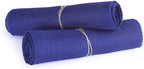 MDS® Pack of 20 Natural Burlap Table Runner, 12 x 72 Inch, Jute Rustic Farmhouse Boho Table Decor for Wedding Reception, Dining Table, Bridal Shower, Baby Shower & Party Decorations - Royal Blue - Image 5