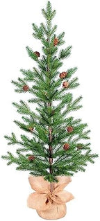 Treepool 3FT Tabletop Artificial Christmas Tree, 209 PE Tips, Unlit, Office by TreepoolArtificialChristmasTree