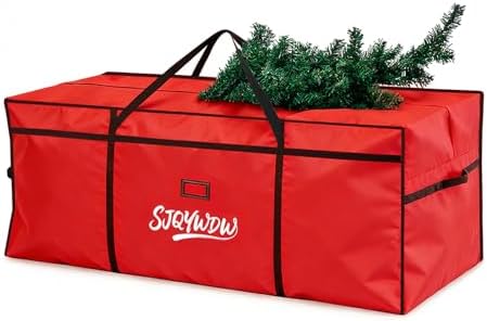 Christmas Tree Storage Bag, 12 Ft Christmas Tree Bag Reusable by SJQYWDW