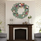 6Ft Burnt Orange Fall Artificial Flower Garland - Image 7