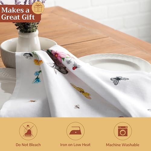 Maison d' Hermine Cloth Napkins Set of 4 Reusable 100% Cotton (20" x 20") - Image 5