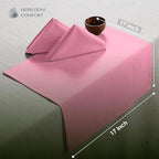 Pink Table Napkins, 17"x17" - Set of 12-100% Cotton, Durable, Absorbent, Soft, Washable - Ideal Hotel Quality Table Linen for Dinner, Rustic Weddings, Summer, Easter, Pink - Image 7