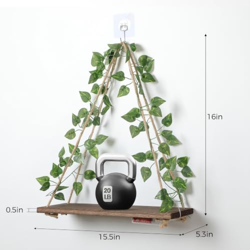 EXIN DECHEN Wall Decor for Bedroom,Floating Shelves,Room Decor Aesthetic - Image 3