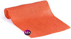 VDS Pack of 25, Burlap Table Runner 100% Natural Jute Rustic Hessian Table Cloth Centrepiece for Wedding Bridal Shower Birthday Event Party Banquet Table Decoration (Size 12X108 Inch)(Orange) - Image 4