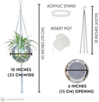 SCANDINORDICA Disco Ball Planter, Value Package, 10-inch Silver - Image 3