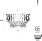 Mikasa Estate Crystal Footed Bowl, 9 Inch - Image 3
