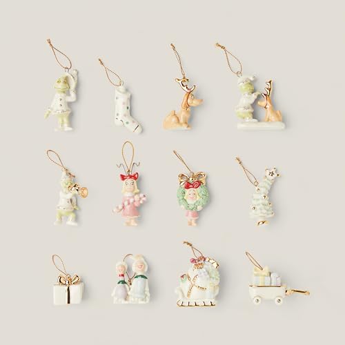 Lenox Dr. Seuss Grinch 12-Piece Christmas Hanging Ornament Set - Image 2