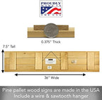 Highland Home Gathering Place Horizontal Wood Entryway Sign - Image 4
