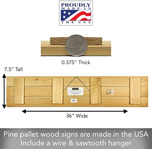 Highland Home Laundry Rules Horizontal Wood Entryway Sign - Image 4