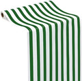 AmazingSpark Striped Table Runner Roll,Green,50' Long X 16" Wide by Unknown