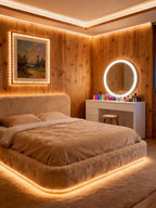 30 FT Warm White Led Lights Strip Rope Lights for Easter Ramadan Eid Mubarak Decorations Housewarming Party Indoor Decor Cuttable Strip Lights for Baby Room Bedroom Living Room Ceiling Wall - Image 7