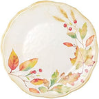 UP 12 Piece Pumpkin Melamine Dinnerware Sets, Outdoor Dishes Set, Plates and Bowls Sets, Autumn Thanksgiving Decorations, Service for 4, Orange - Image 5