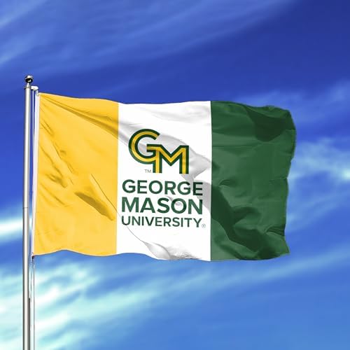 AGAS George Mason GMU Patriots 3' x 5' Flag - 200D Nylon with Brass Grommets - 3' X 5' Feet - Fan Man Cave Banner Flag - Image 6