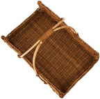 Creative Co-Op Decorative Handwoven Rattan Hanging Basket, Natural - Image 7
