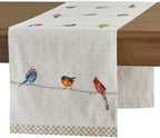 Maison d' Hermine Table Runner 100% Cotton 14.50" x 72" (Double Layer) by MaisondHermine