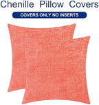 CaliTime Decorative Couch Throw Pillow Covers 26 X 26 Inches Living Coral - Image 6