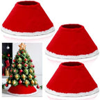 Teenyyou 3 Pcs Mini Christmas Tree Collar for 2-4 ft Mini Tree by Teenyyou