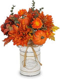 Fall Centerpieces for Tables Fall Flowers in Vase Fall Floral Arrangement by Oairse