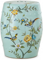 Lefedrasticity Ceramic Garden Stool Outdoor Decorative Garden Stools Hand-Painted Chinoiserie Decor Drum Stool for Garden Patio Backyard Balcony Living Room Bathroom (Gray, Pattern 4) by %F0%9D%97%9F%F0%9D%97%B2%F0%9D%97%B3%F0%9D%97%B2%F0%9D%97%B1%F0%9D%97%BF%F0%9D%97%AE%F0%9D%98%80%F0%9D%98%81%F0%9D%97%B6%F0%9D%97%B0%F0%9D%97%B6%F0%9D%98%81%F0%9D%98%86