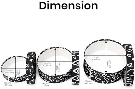 Sarah's Hat Boxes – White Heart Decorative Gift Box Set of 3 | Elegant Reusable Storage Boxes for Gifts, Keepsakes, Jewelry, or Special Items | Unique Printed Design - Image 2