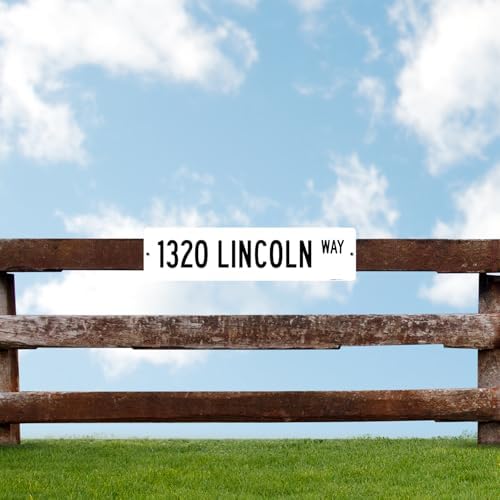 Custom Street Sign, Personalized Street Sign, Customizable Novelty Road White with Border Sign, 24x6 Inches, ACM, Fade Resistant, Made in USA by Sigo Signs - Image 5