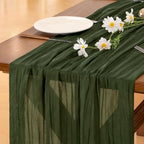 10 Pack Cheesecloth Table Runner Fall Boho Gauze Wedding Party Home Decor - Image 2