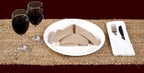 VDS Pack of 1 - Oval Braided Jute Table Runner Rug 13X108 Inch - 100% Natural Burlap Reversible Rustic Hessian Table Cloth Centerpiece for Wedding ,Home, Kitchen, Table Decoration - Image 4
