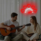 Love Heart Neon Sign Gauge Shape LED Light, USB Powered Neon Lamp Dimmable - Image 3