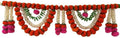 3 Ft Marigold Mogra Toran | Door Hanging Toran | Indian Thorans | Atificial Flower Garland | Pooja Mandir, Door, Diwali Decoration Toran | Indian Housewarming Decor, Bandhanwar | (Pack of 1) by DesiFavors