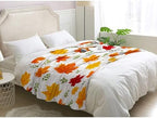 Maple Leaves Blanket, Fall Leaf Fleece Throw Blanket Twin XL Size for Couch Bed Sofa, Autumn Seasonal Blankets and Throws, Decor & Gifts, Super Soft Plush Flannel Blanket, 66x90 - Image 3