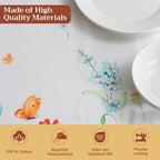 Maison d' Hermine Table Cloth Rectangle Table Reusable 100% Cotton 70"x108" - Image 3